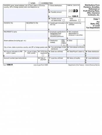 Tax Form 1099-NEC > Printable IRS 1099-NEC Form For 2023 & Free ...